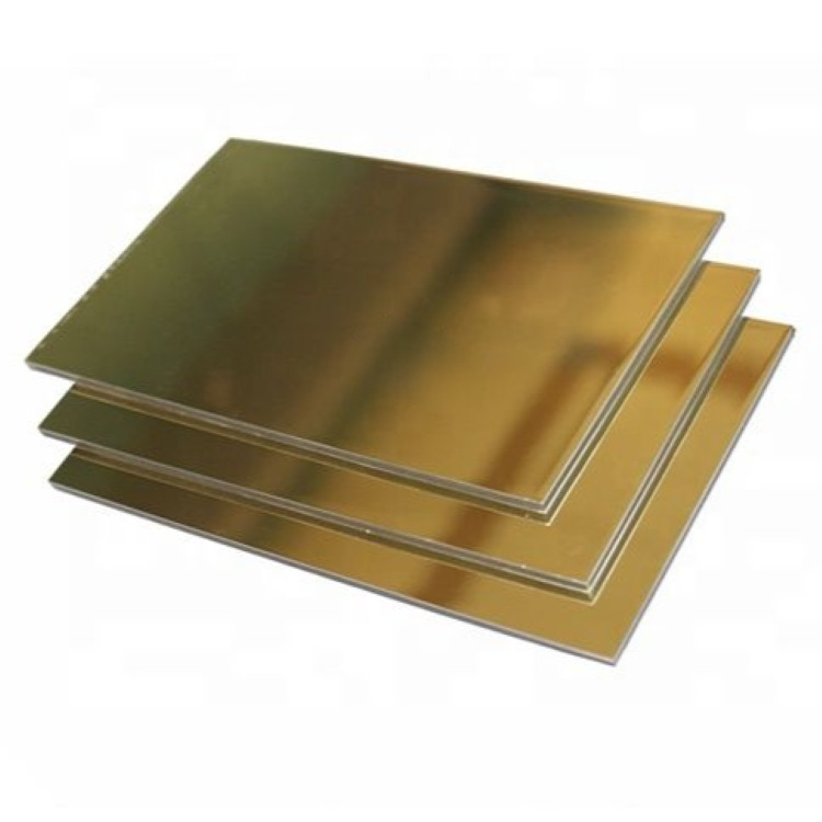 Guldspegel aluminiumkompositpanel